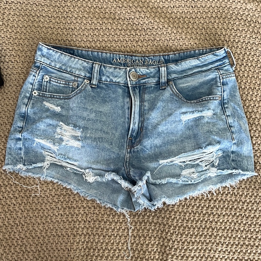Womens cutoff Jean shorts